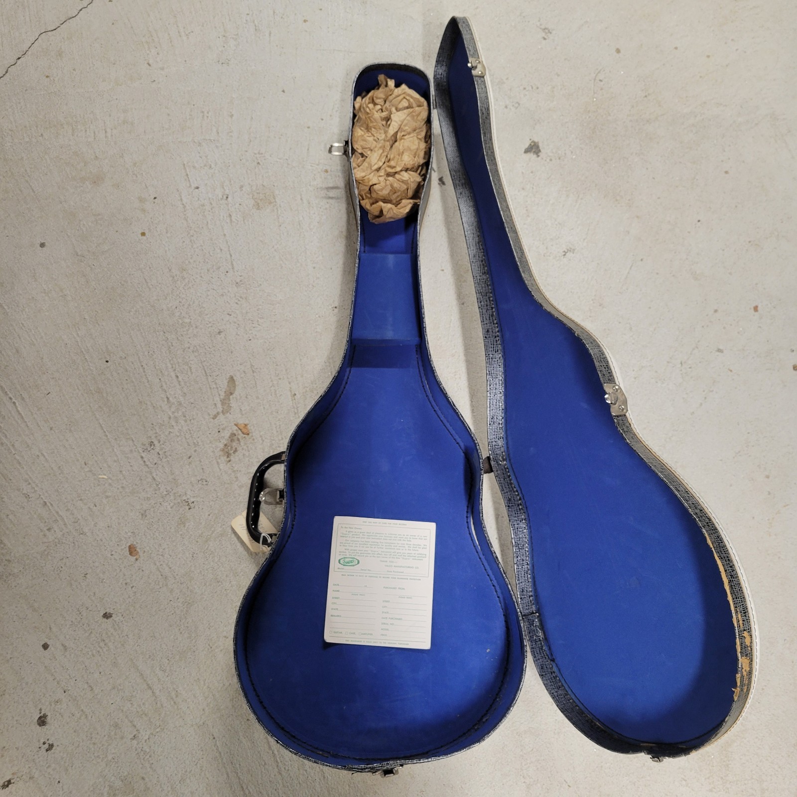 1961 Supro Ozark Fire Bronze - New Old Stock