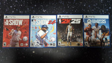 PS5 Sports Bundle( The Show 22 and 24, 2K25, College Football 25)