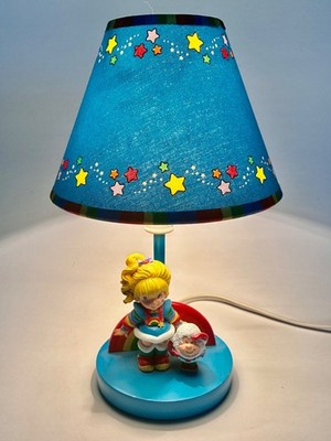 Vintage 1983 Rainbow Brite collectible lamp. Very rare. Mint condition!