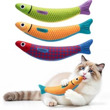 Cat Toys with 5000mg A Natural Catnip Silvervine  Baby Grade Interactive S...