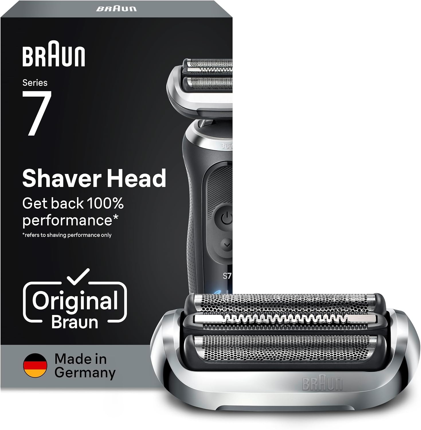 Braun Series 7 Shaving Head - 3 Flexible Blades - 360 Flexible Head - 100% Made In Germany - Image 6
