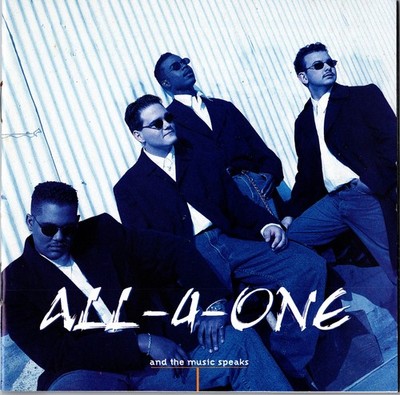 All 4 One And The Music Speaks (R&B Pop Music Audio CD)
