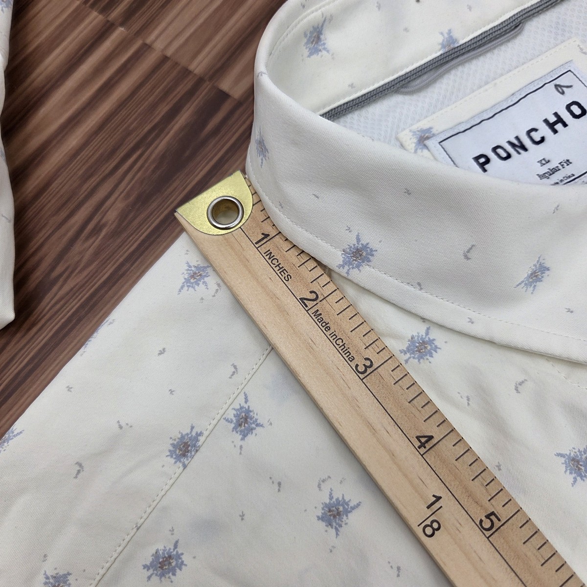 Poncho De Pêche Homme - Blanc Décontracté - Taille XL - Coupe Régulière - Occasion