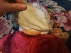 Rare vintage MCM Christmas Santa Claus holiday doll 24" rubber face retro kitsch — photo 5