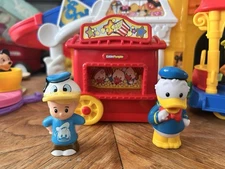 Little People Day At Disney Popcorn Cart Fisher Price