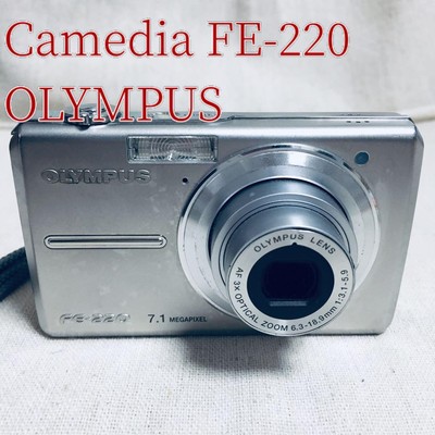 Guter Zustand OLYMPUS CAMEDIA FE-220 Alte Kompaktkamera Aus Japan