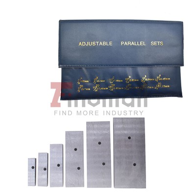 6Pcs High Precision Adjustable Parallel 3/8'' - 2-1/4'' Set For inspection etc