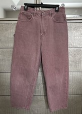 Levi  s Made  Crafted Women  s Barrel Crop Jeans Size 30 Mauve