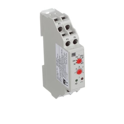 1PC RS PRO 8966810 Time Delay Relay On-Delay SPDT 0.3 Second to 30 Hours 24
