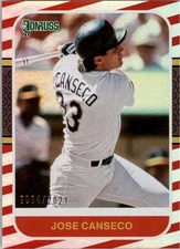 2021 Donruss Red #259 Jose Canseco RETRO /2021 - BB