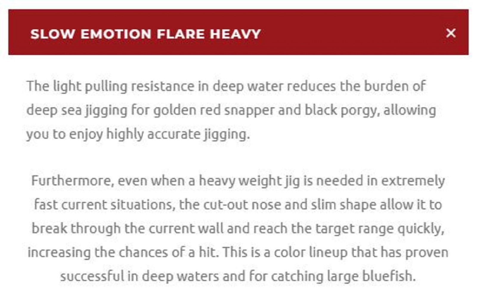 Xesta Metal Jig Slow Emotion Flare 1000 grams BKOSBL (0635) - Image 4