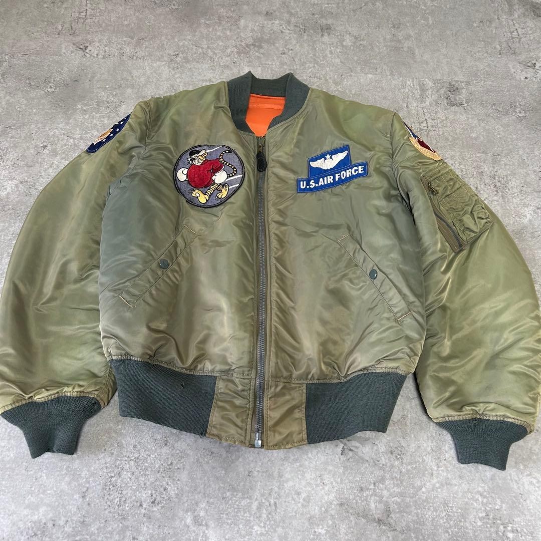 Used Buzz Rickson's Authentic Ma-1 Jacket Nylon O… - image 1
