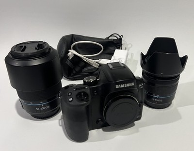 Samsung NX 30 Wi-Fi  Camera  & 18-55mm III Lens & 55-200mm Lens, 1 Battery No SD