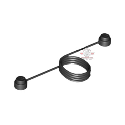 New LEGO Black String, End Studs, Overall Length 40L (Approx. 32cm) x127c40pb01