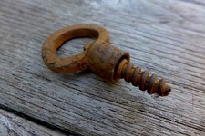 Antique Key Padlock Lock Rust Rare Collectible 21-07