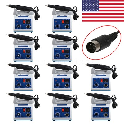 1-10 Dental Lab Marathon Micromotor Polisher Electric 35K RPM Handpiece Kits