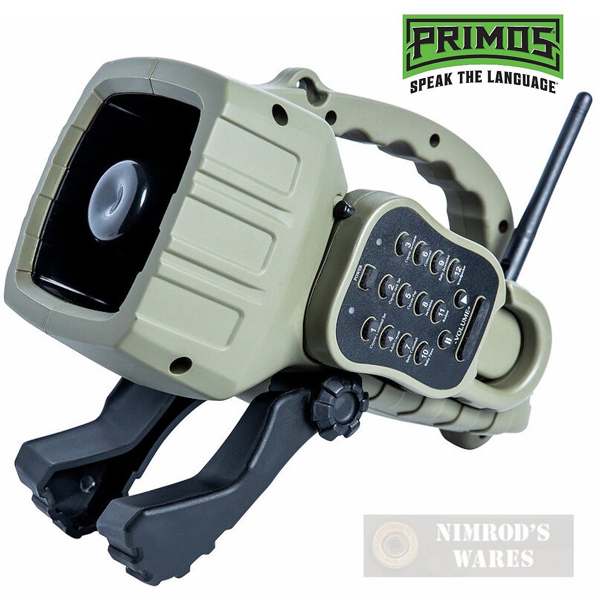 Primos Dogg Catcher 2 PREDATOR CALL 100-yd Remote 12 Sounds