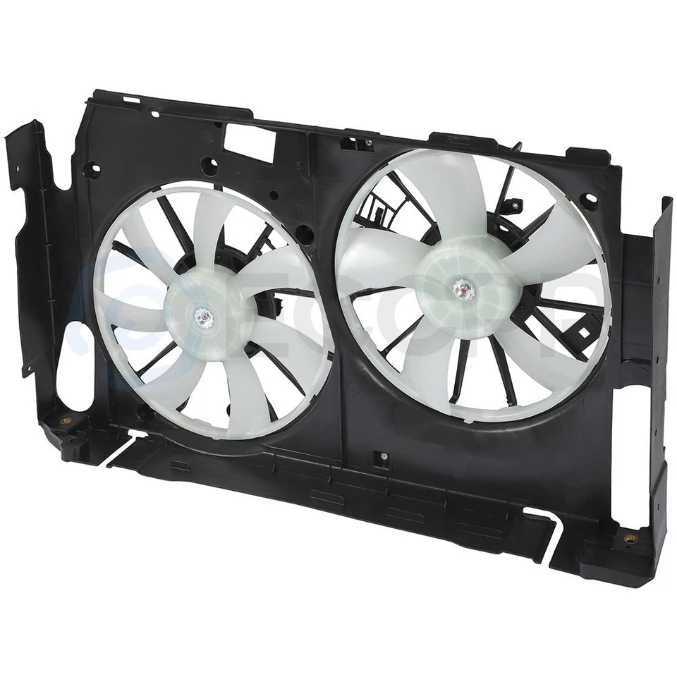 Radiator Condenser Cooling Fan Assembly For 2009 2010 2011 2012 Toyota RAV4 - Image 3 of 4