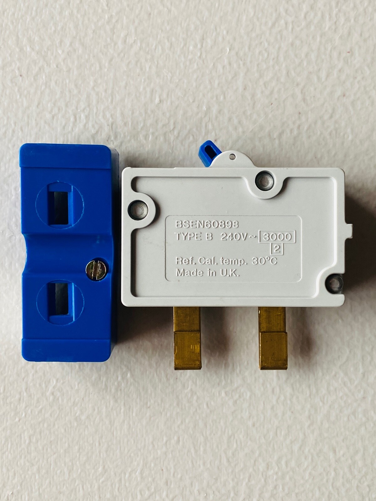 Trek Y 33 WYLEX 40 AMP CURVE B 3kA MCB CIRCUIT BREAKER PUSH PLUG IN SK NO Base Socket A - Foto 7