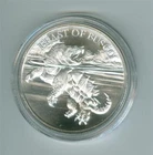 INTAGLIO MINT CRYPTOZOOLOGY SERIES 2023 BEAST OF BUSCO 1 OZ .999 SILVER ROUND