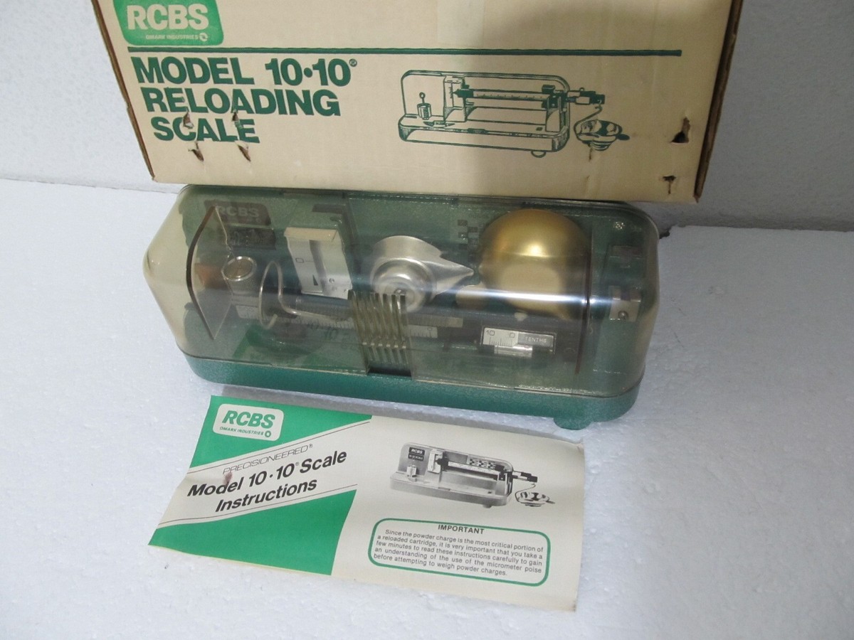RCBS MODEL 10-10 リローディングスケール
