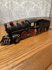 Vintage Cast Iron Train and Cart UNBRANDED 11  