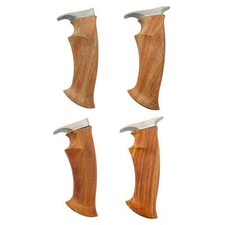 Material de mango de cuchillo suministros de artesanía ergonómicos repuesto de mango de cuchillo de madera