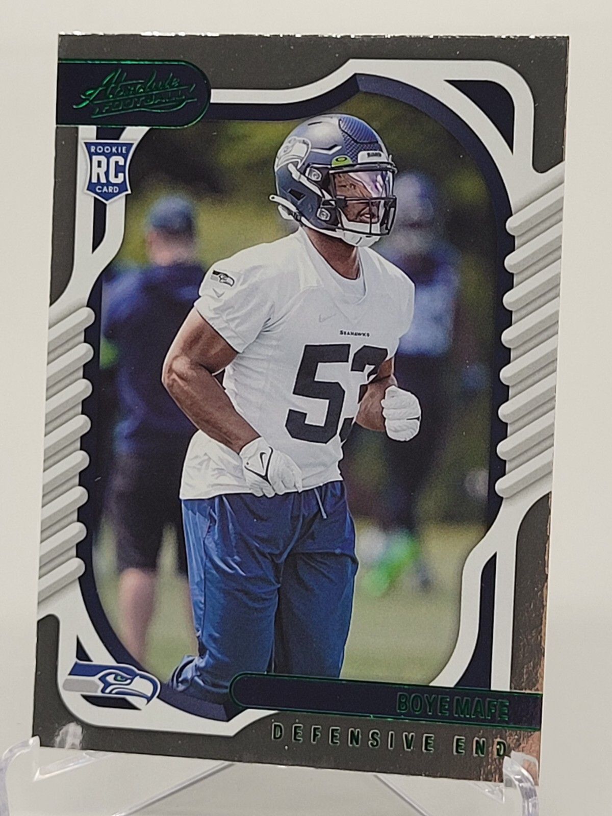2022 PANINI ABSOLUTE BOYE MAFE EMERALD BASE ROOKIE CARD SEATTLE SEAHAWKS NFL