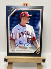 JANSON JUNK 2022 Topps Gallery Rookie Autographs #RA-JJU Los Angeles Angels RC