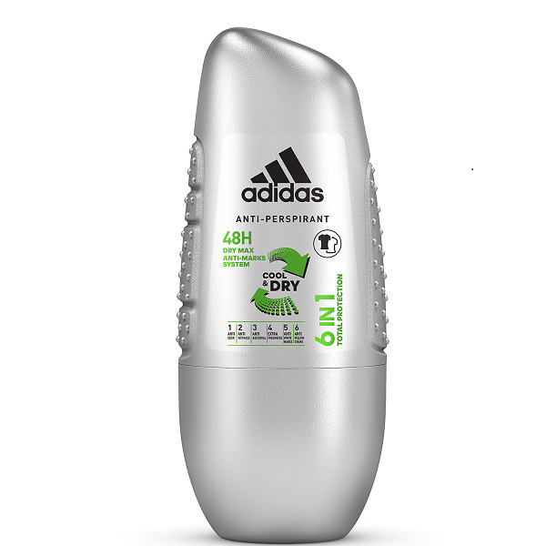 Adidas in 1 or FRESH Anti-perspirant Roll-on MEN 48h Cool Dry 50 ml | eBay