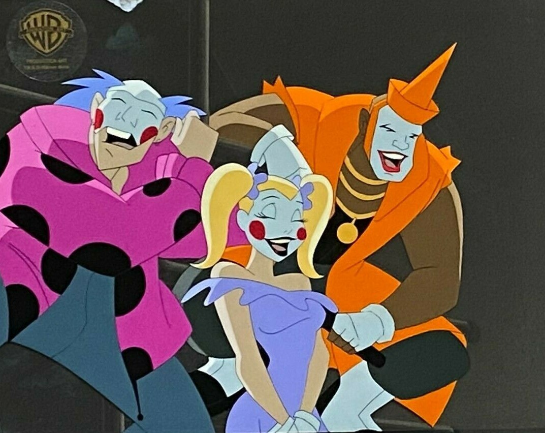BRUCE TIMM rare JOKERZ cel BATMAN BEYOND Hidden Agenda A13 WB COA