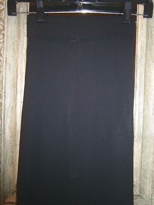 Moda International VICTORIA SECRET Black Pants w/ Cuffs~All weather Wool~12P