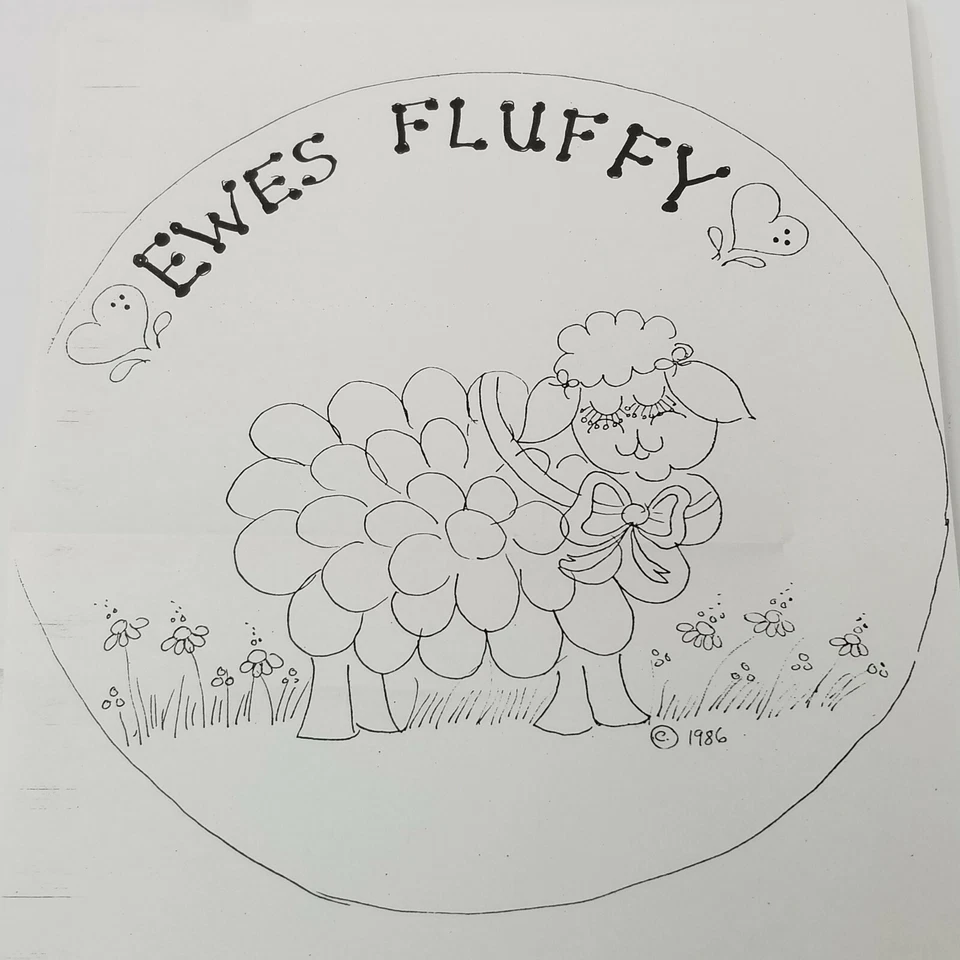 Ewes Not Fat by Laurie Griffiths Pattern Vintage - Image 3 of 4