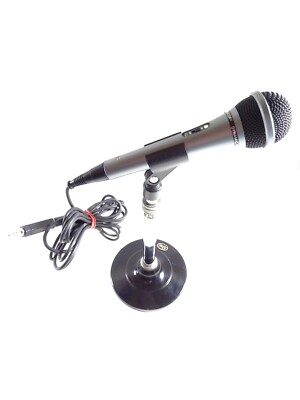 Monacor Dynamic Microphone DM-88 inkl. Ständer / getestet (3525)