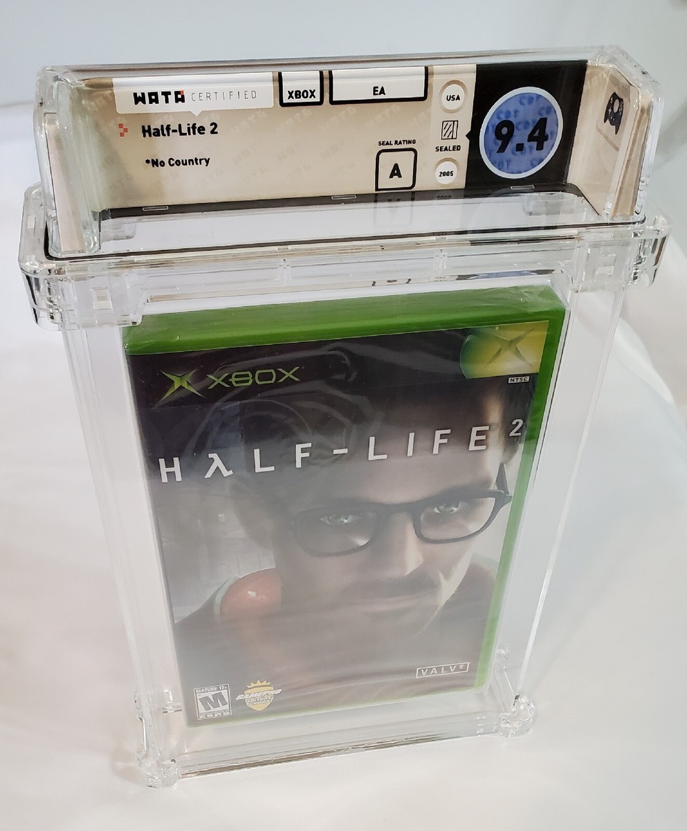 Half-Life (Microsoft Xbox, 2005) SEALED WATA GRADE A FAST