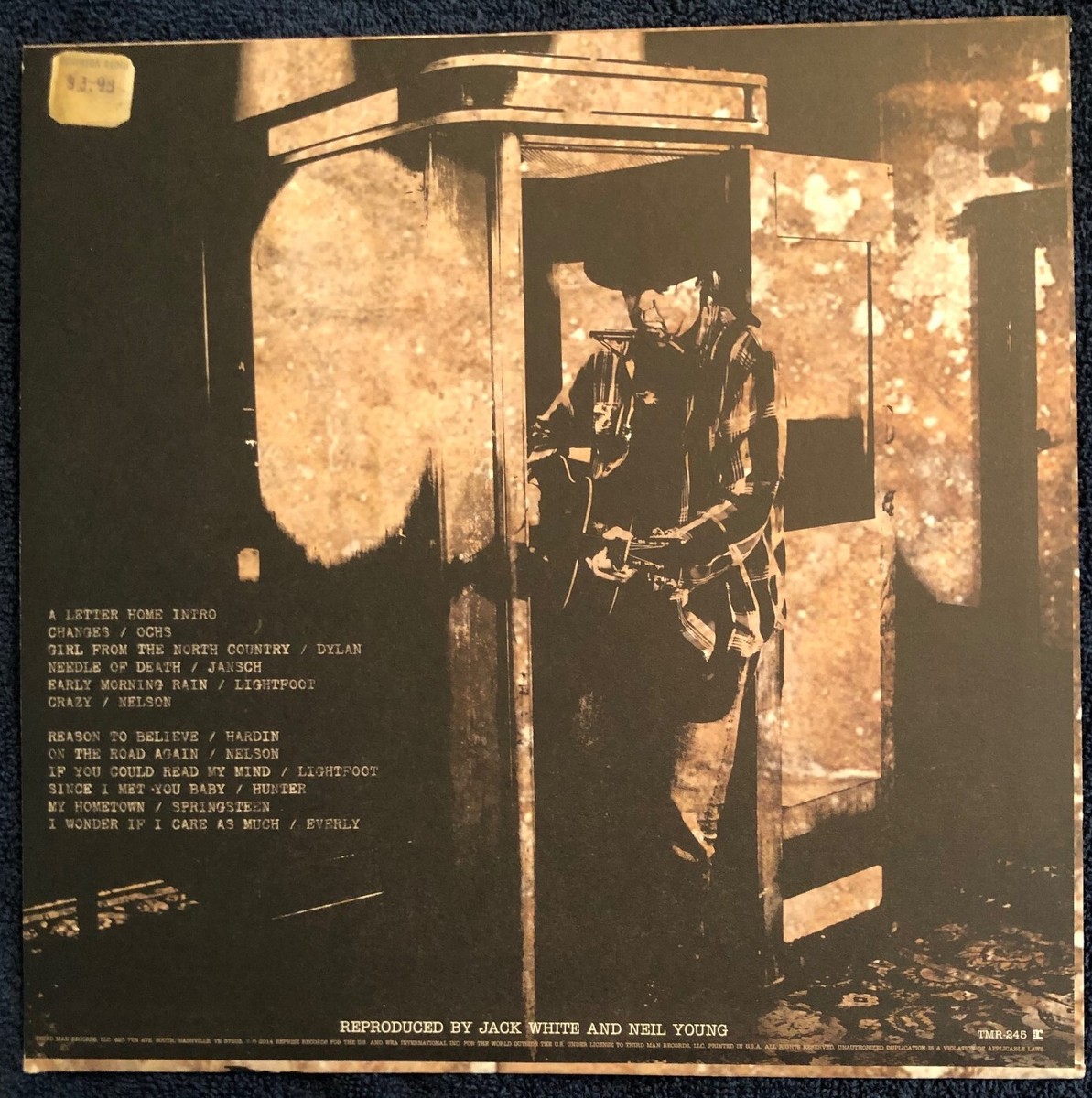 Neil Young - 'A Letter Home' vinyl (2014) TMR-245 | eBay