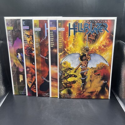 Lot of 5 John Constantine Hellblazer Issue #s 64 65 66 67 & 68 DC 1994 (B25)(19)