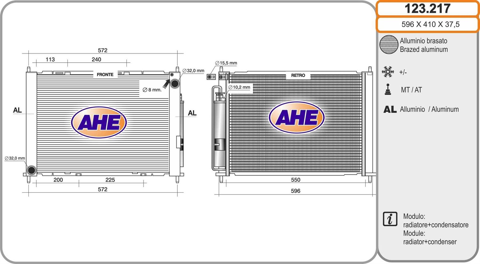 Radiateur Twingo II pour fuite liquide refroidissement moteur dCi et 1.2 16V