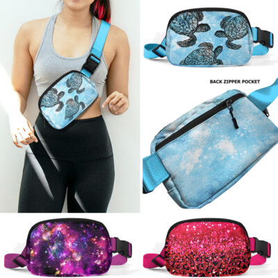 Crossbody Fanny Pack Bag Unisex Shoulder Waist Bag Belt Bag Travel Sport Pouch