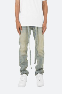 MNML MENS D10 STRAIGHT DENIM LIGHT BLUE SIZE 28