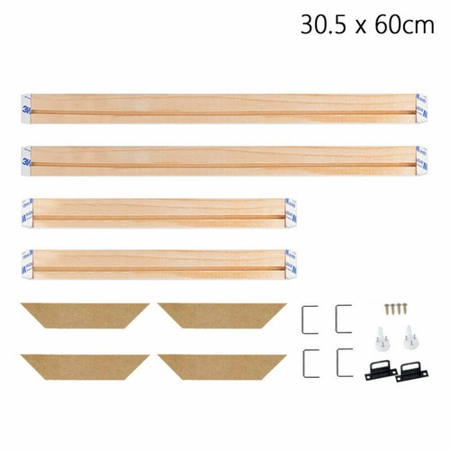 DIY Sturdy Wood Bar Stretcher Strip Art Frame For Canvas Painting Multiple Sizes - Picture 59 of 82