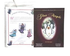 GLASS ANGELS Stained Glass Pattern Book, Angel Companions Instructions