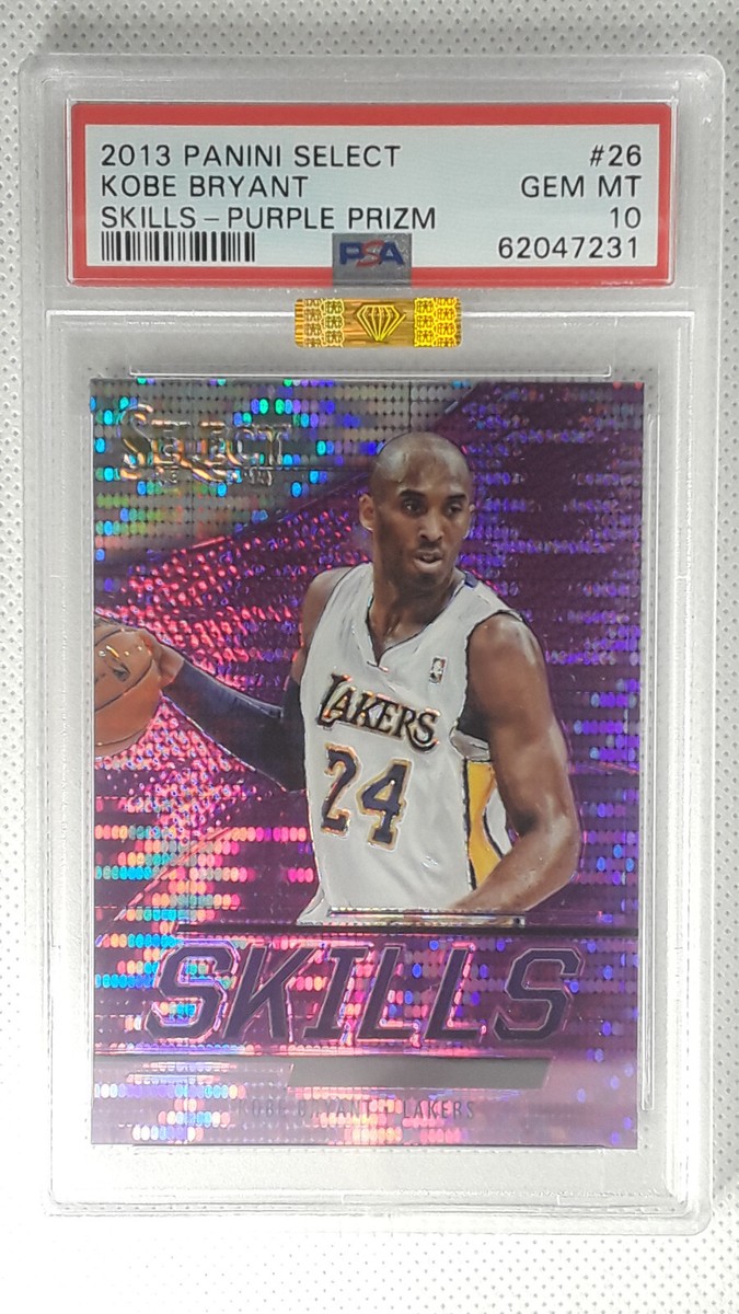 2013-14 Select SKILLS Purple Prizm /99 MBA GOLD DIAMOND Kobe
