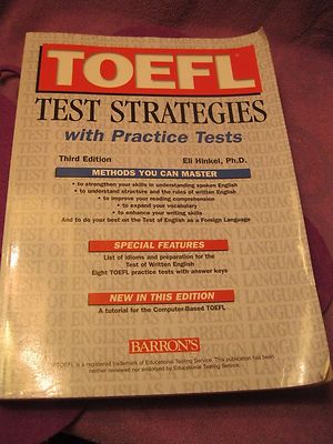 TOEFL Test Strategies with Practice Tests by Eli Hinkel (2004)  