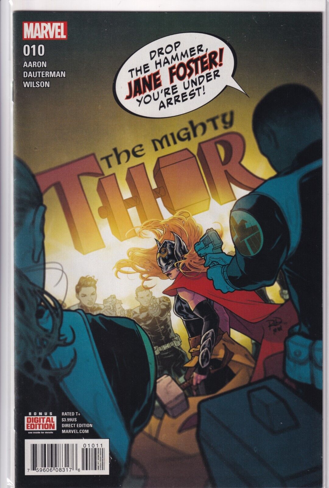 The Mighty Thor #10 Marvel Comics 2016 NM Jane Foster B&B