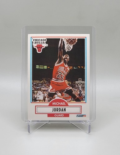 1990 Fleer Michael Jordan Card #26 Chicago Bulls HOF GOAT | eBay