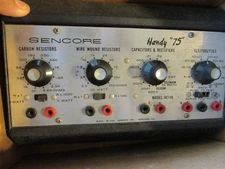 SENCORE HANDY 75 RC146 COMPONENT SUBSTITUTER ELECTRONIC EQUIPMENT  RESISTOR USED