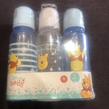 BABY BOTTLE SET 3 - 223 BOYS - DISNEY WINNIE THE POOH 3 BOYS - 9 oz BPA FREE