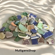 Bulk Sea Glass And Pottery, Multi Colored Sea Glass And Pottery 117