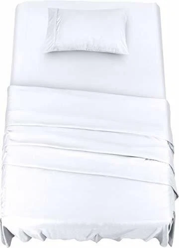 Soft Brushed Microfiber 4 Piece Bed Sheet Set with Pillow Cases Utopia Bedding - Image 4 of 4